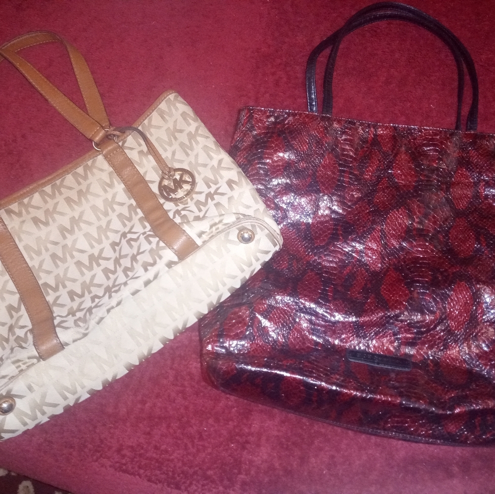 Michael Kors & BCBG Purses. Lot Of 2.